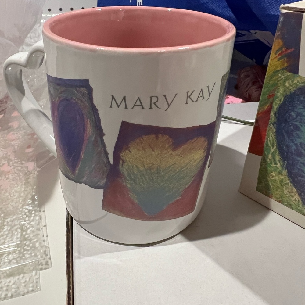 Vintage Mary Kay Mug New - 7 with boxes ($20) and 3 without ($15).